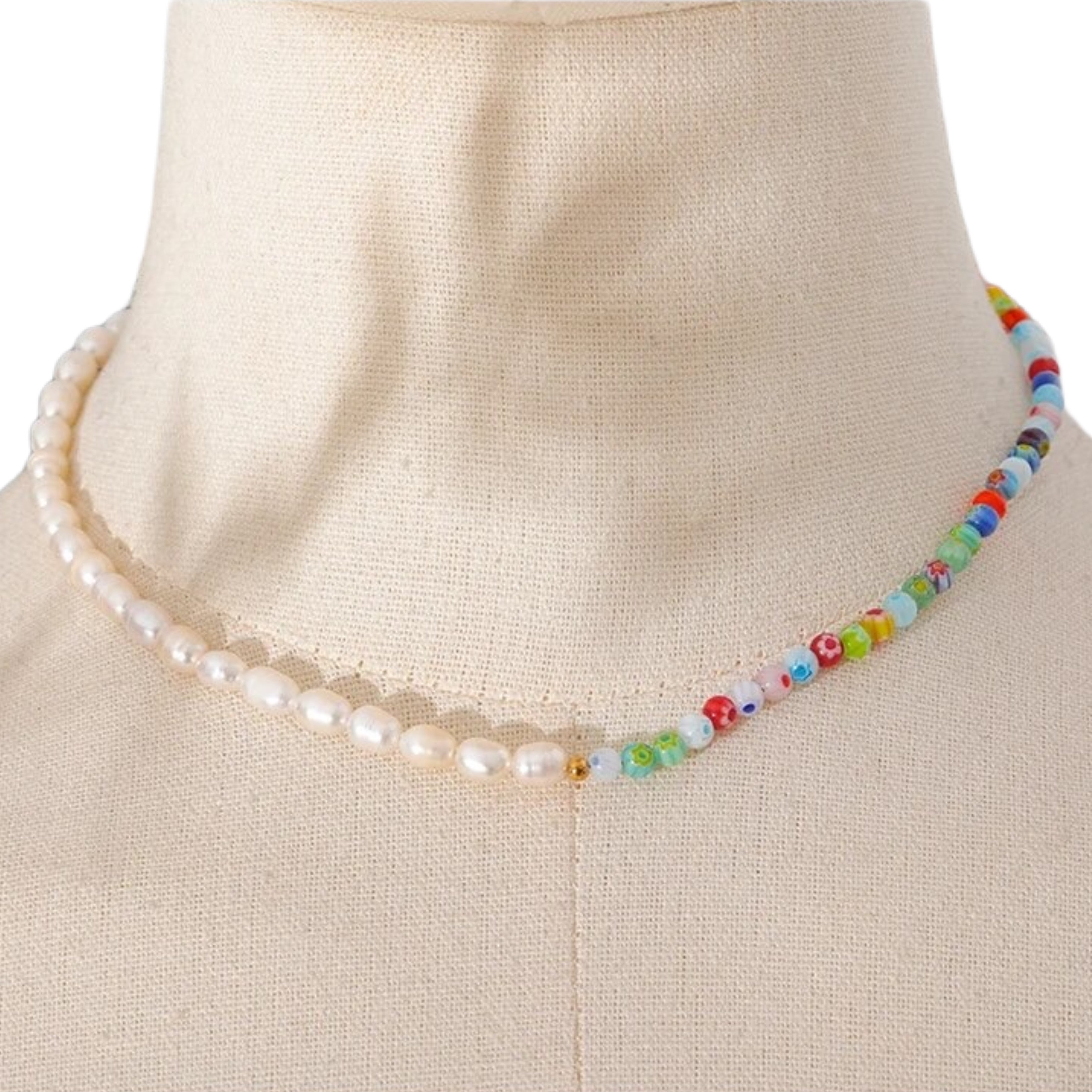 Flower Child Beaded Necklace