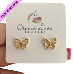 Fly With Me Stud Earrings (4625083760706)